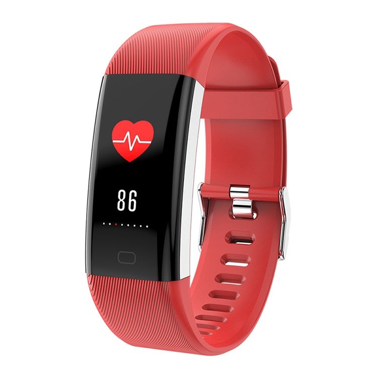 Masculino F07 Plus Tela Colorida Pulseira Inteligente Frequência Cardíaca Saúde Relógio Bluetooth