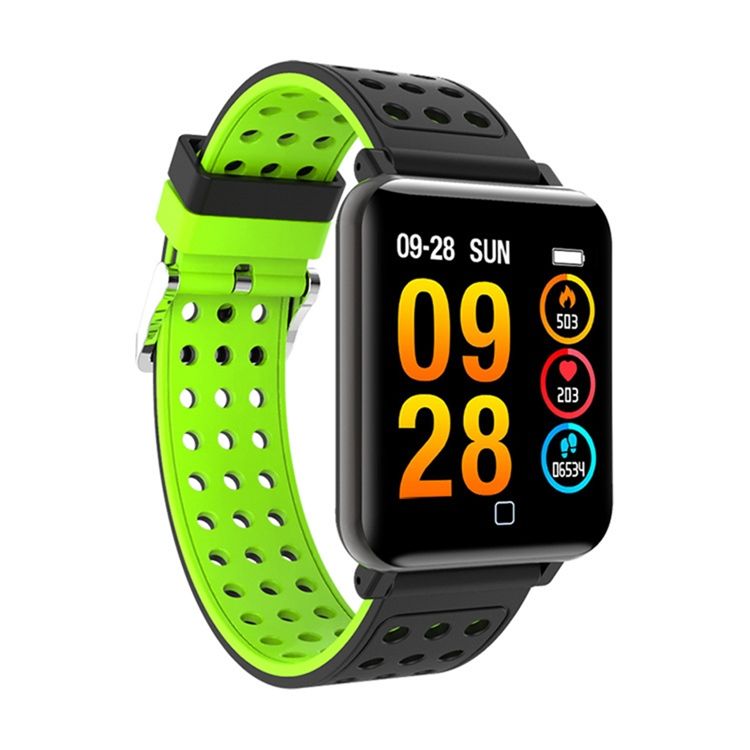 Pulseira Inteligente M19 Masculina Frequência Cardíaca Tela Colorida Monitoração Esportiva Etapa Bluetooth À Prova D'água Para Telefone Ios Android