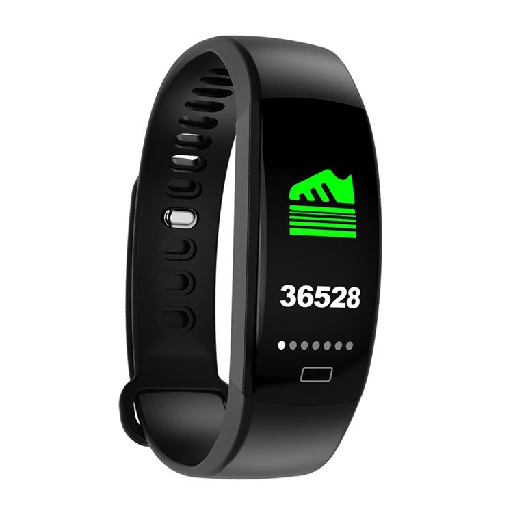 Pulseira Inteligente Masculina Com Tela Colorida F64. Clima Saúde Bluetooth Esporte Kcal Relógio