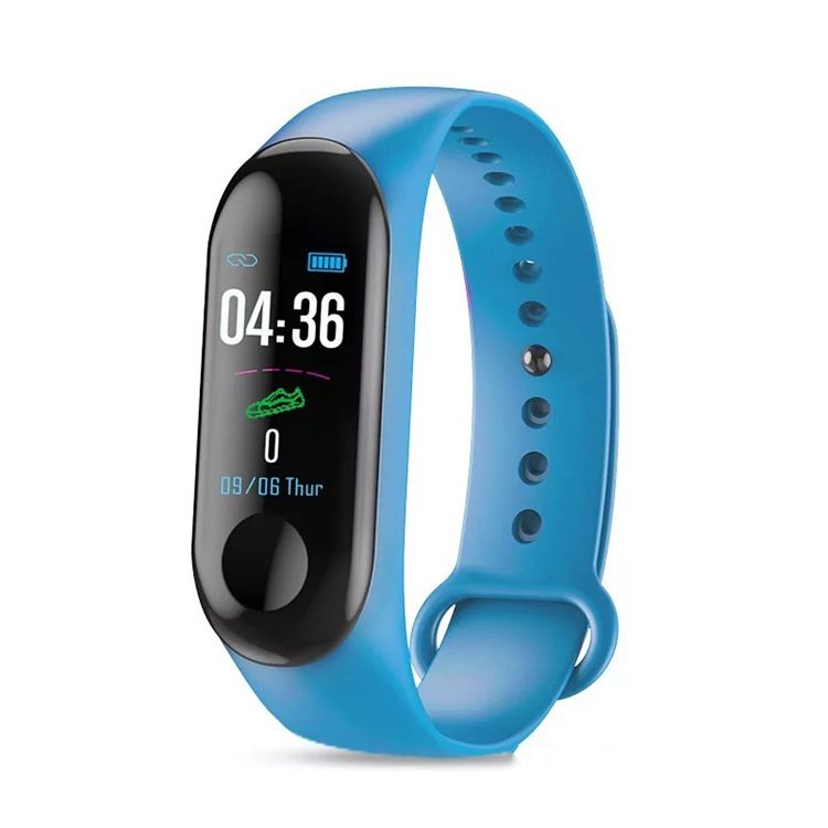 Pulseira Inteligente Masculina À Prova D'água Com Tela Colorida M3 M3