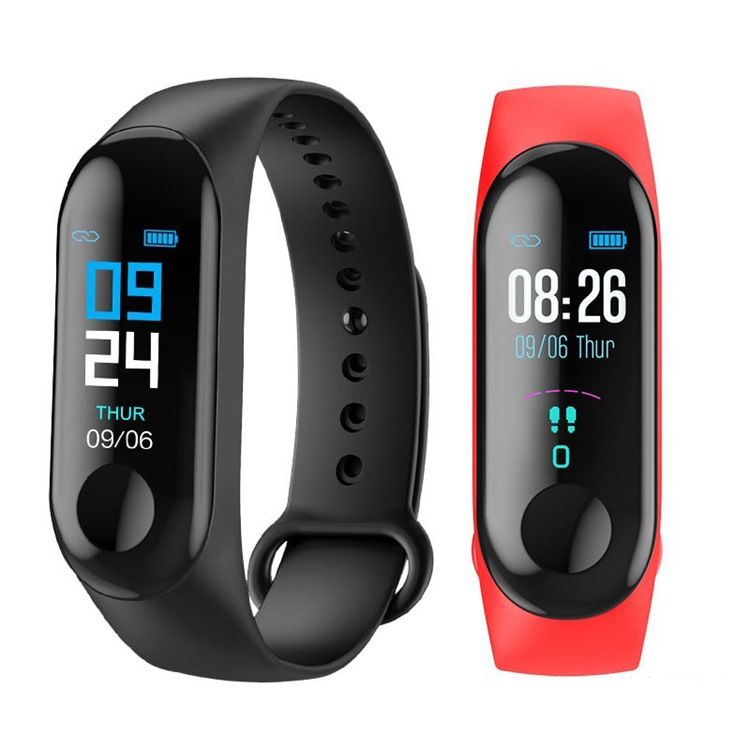 Pulseira Inteligente Masculina À Prova D'água Com Tela Colorida M3 M3