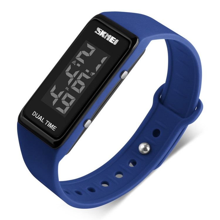 Relógio Feminino Casual Eletrônico Multifuncional Fashion Color Sports Watch