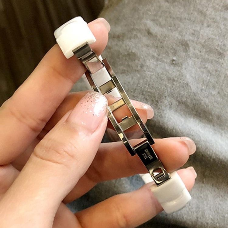 Relógio Feminino De Cerâmica Diamante Quartz