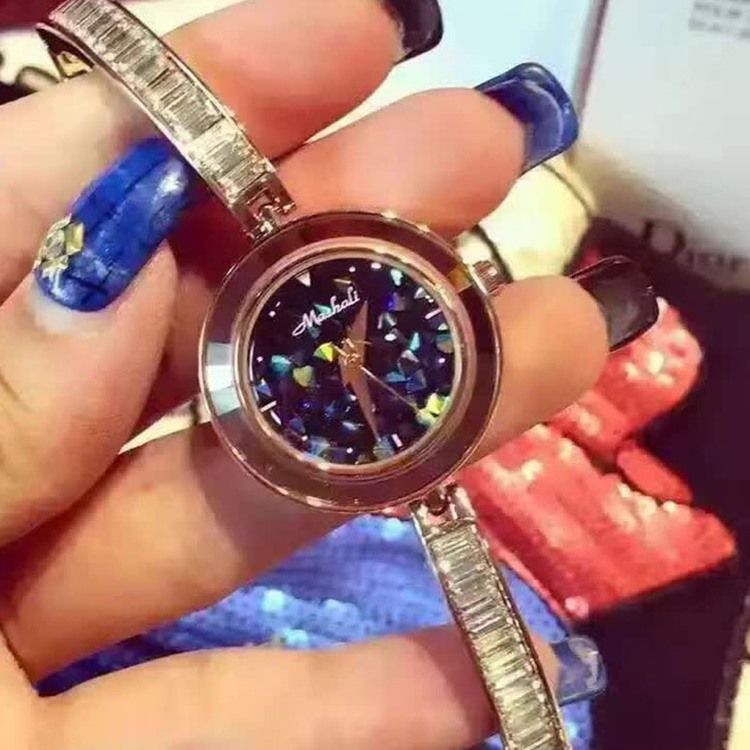 Relógio Feminino Com Pulseira Fina De Quartzo Redondo
