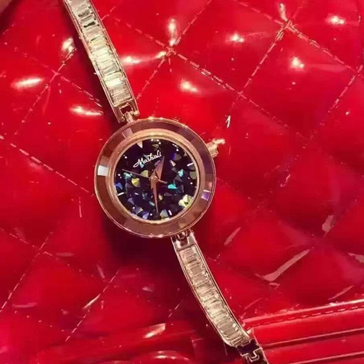 Relógio Feminino Com Pulseira Fina De Quartzo Redondo