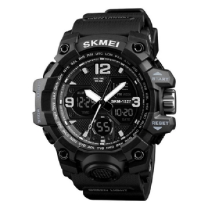 Relógio Masculino Multifuncional Multifuncional Multicolor E Movimento Duplo Masculino