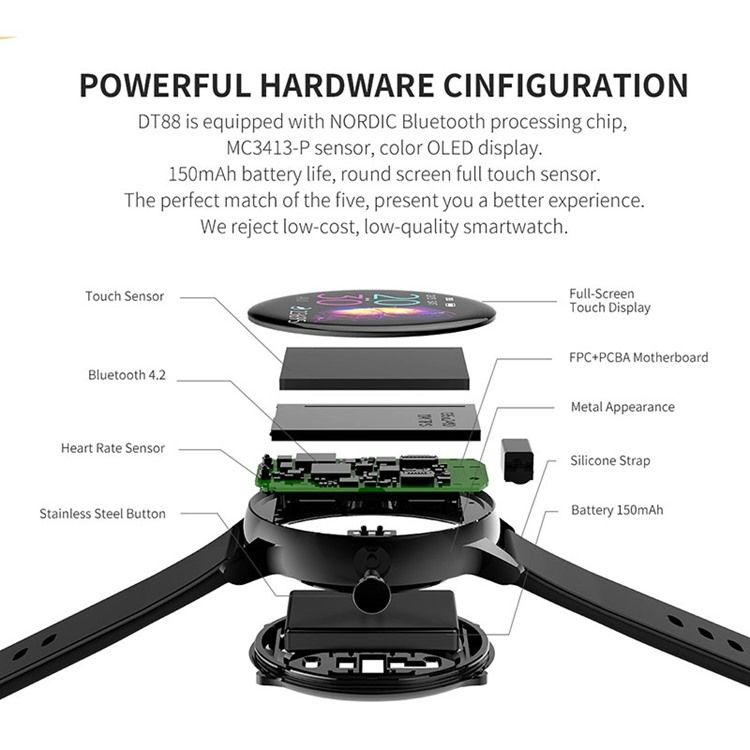 Smartwatch De Alta Tecnologia Para Homens
