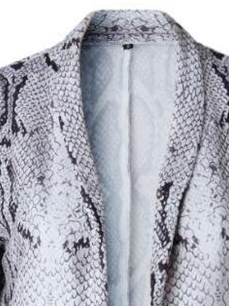 Blazer Casual Feminino De Manga Longa Primavera Regular