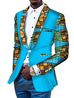 Blazer Casual Masculino De Um Botão