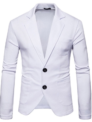 Blazer Lazer Masculino Simples Com Seios Únicos