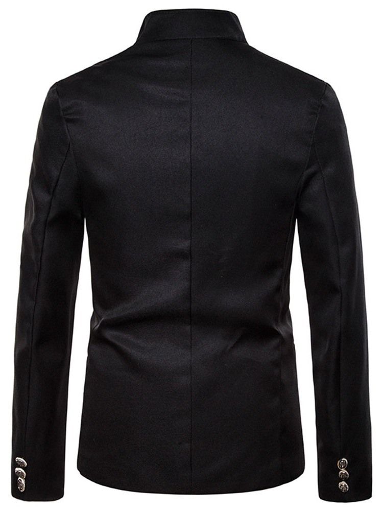 Blazer Masculino Casual Com Gola Dupla Seios