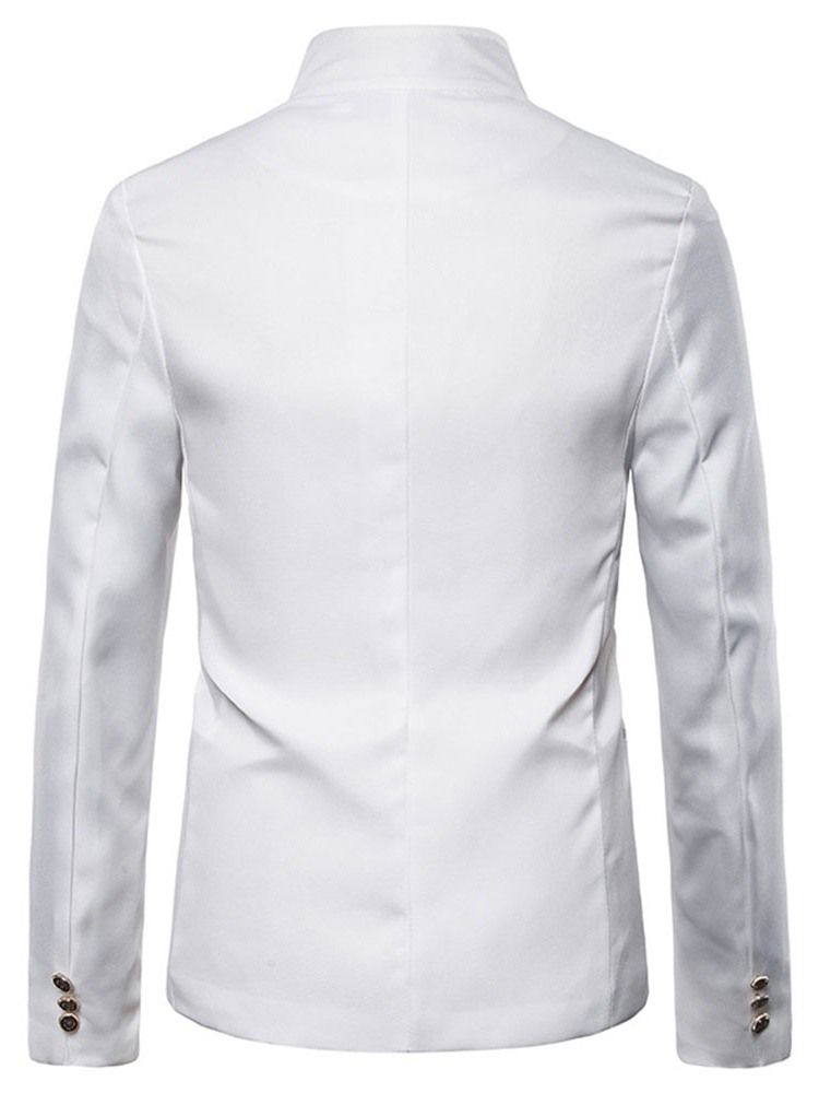 Blazer Masculino Casual Com Gola Dupla Seios