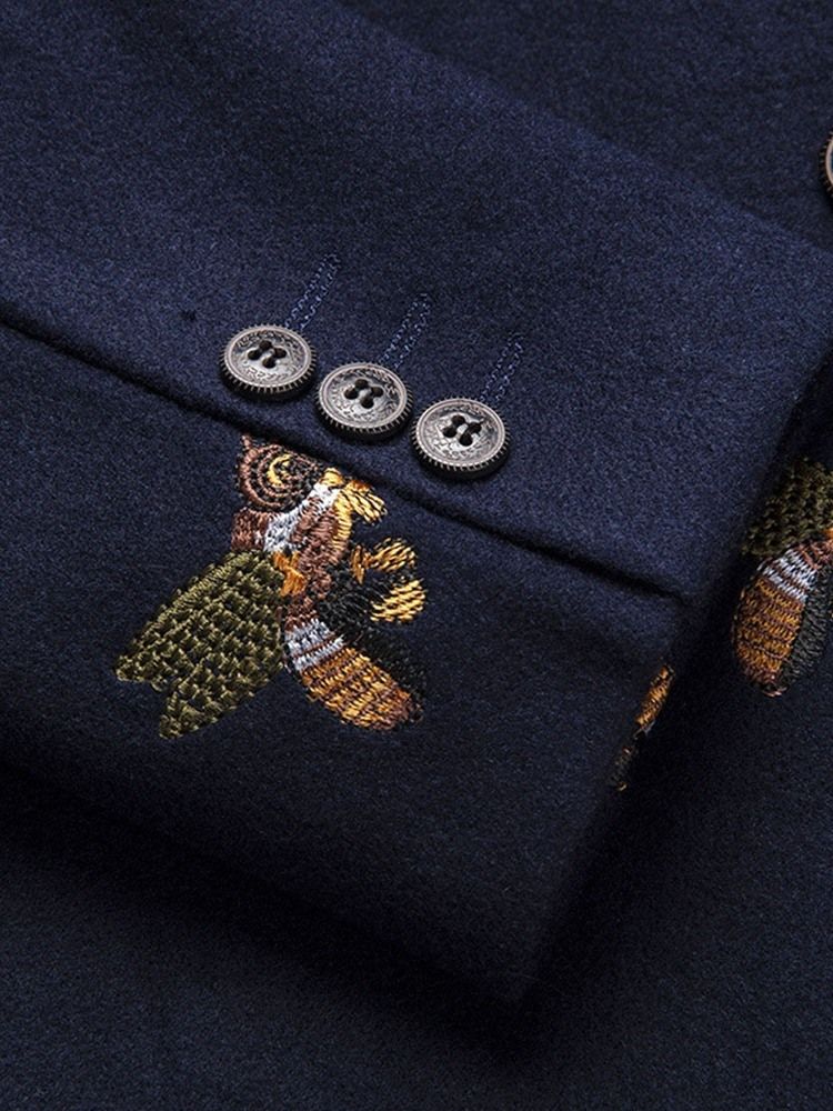 Blazers De Lazer De Moda Masculina De Botão Slim