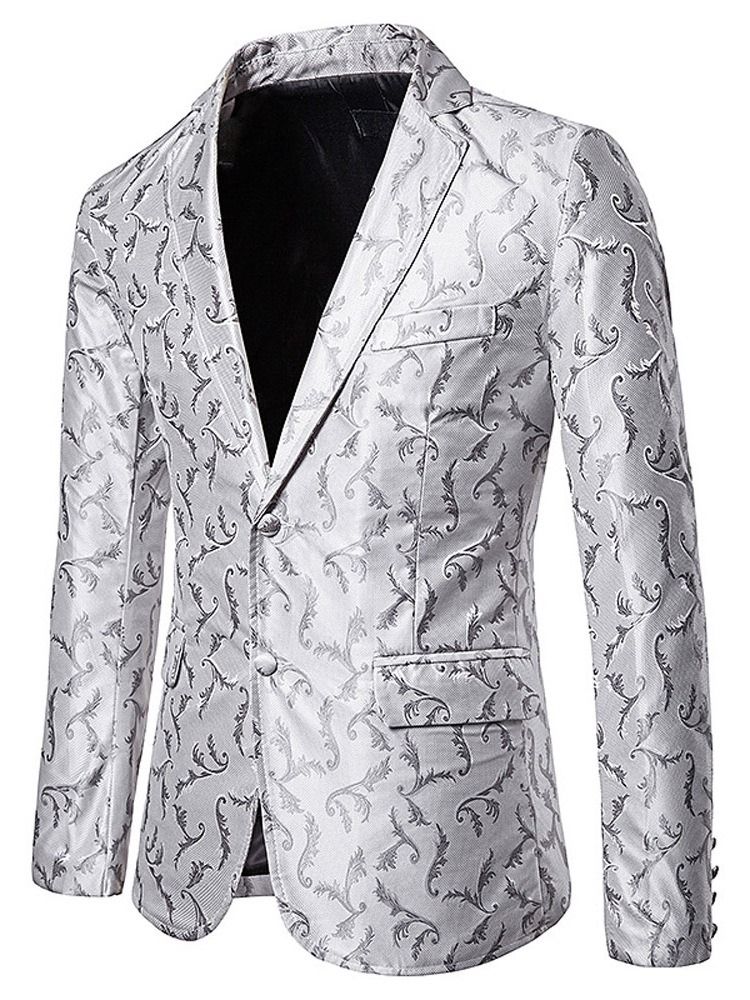 Imprimir Blazer De Lazer Masculino Com Peito Único