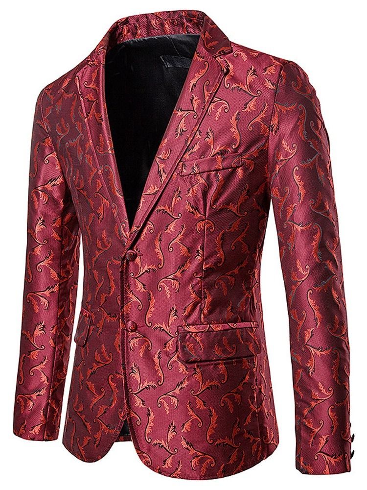 Imprimir Blazer De Lazer Masculino Com Peito Único