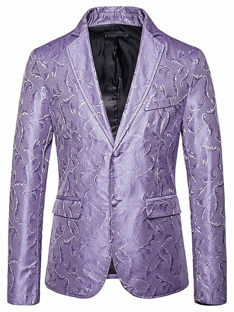 Imprimir Blazer De Lazer Masculino Com Peito Único