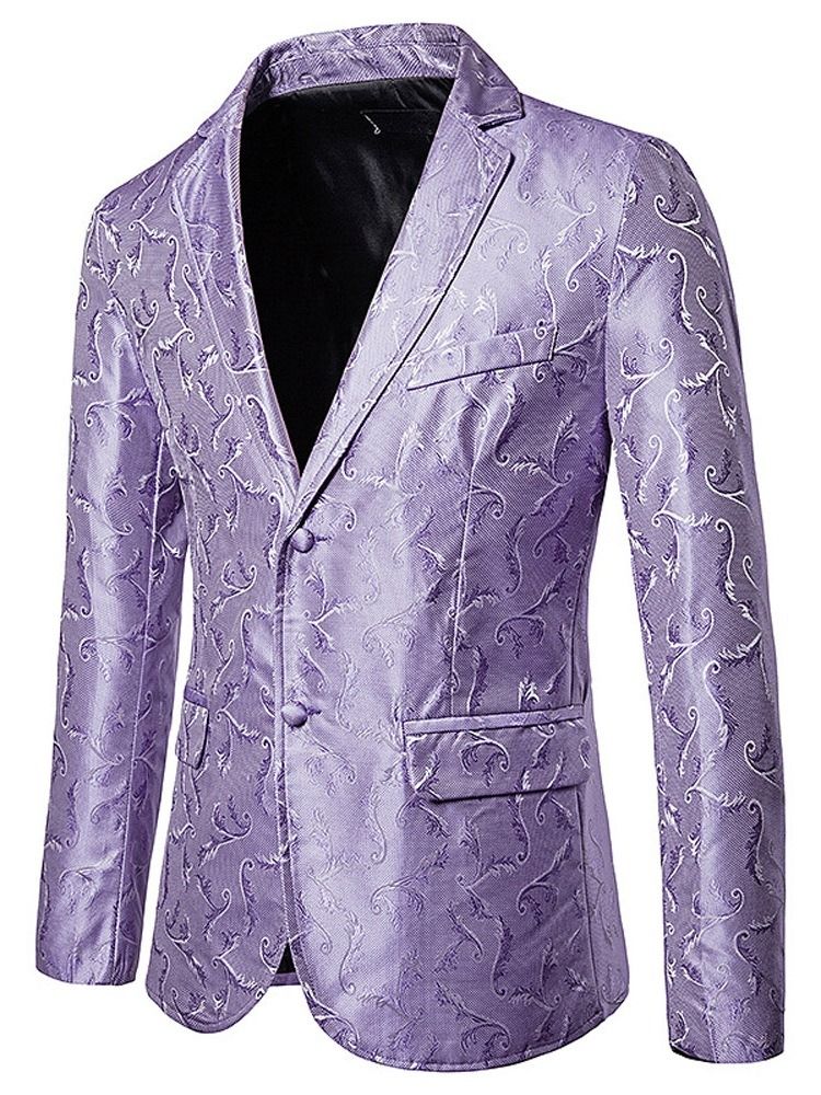 Imprimir Blazer De Lazer Masculino Com Peito Único