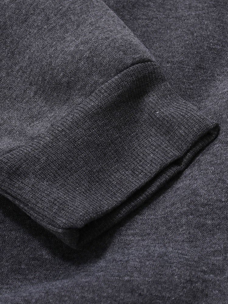 Imprimir Pullover Color Block Hoodies Masculinos
