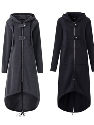 Moletom Assimétrico Regular De Outono Feminino Regular