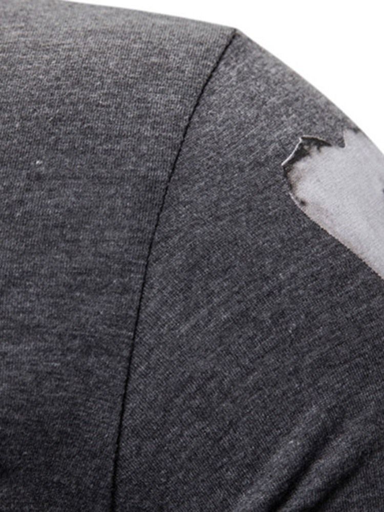 Moletom Thick Color Block Slim Masculino