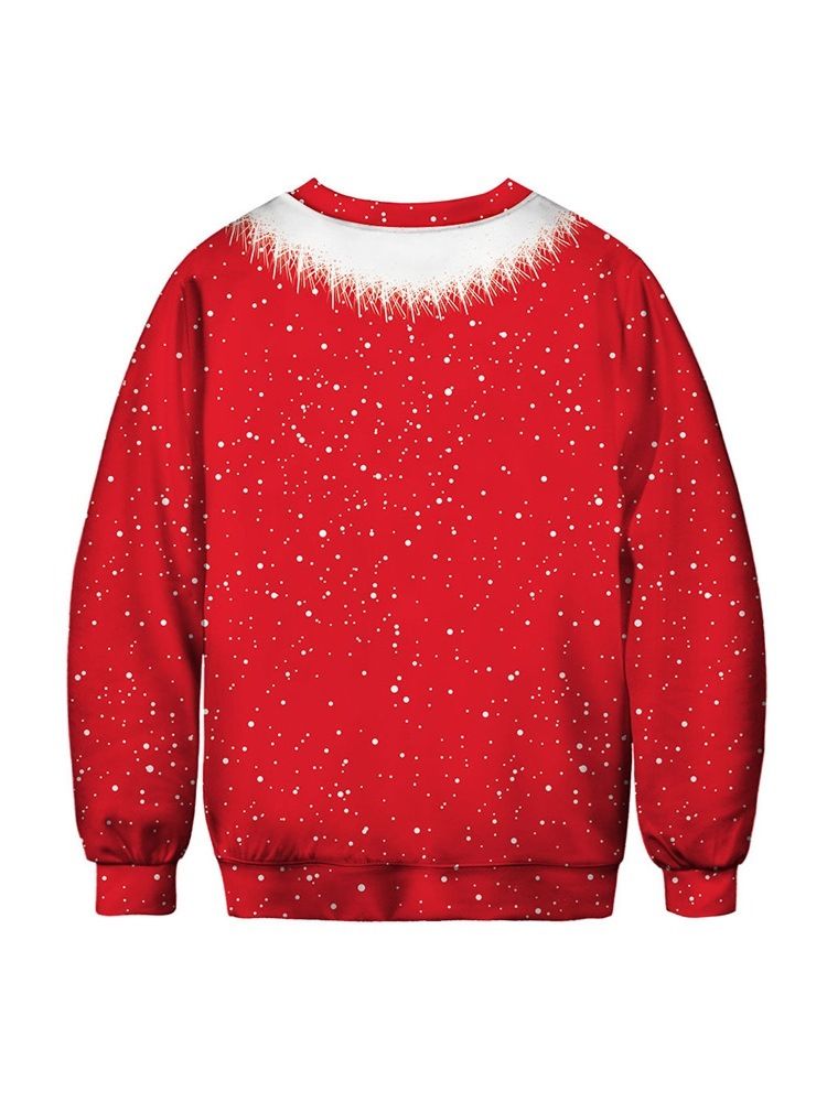 Moletons Europeus Masculinos Com Estampa De Natal