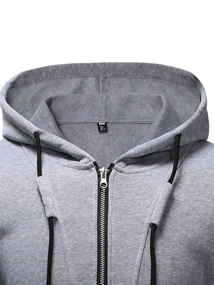 Patchwork Color Block Pullover Moletom Com Capuz Masculino