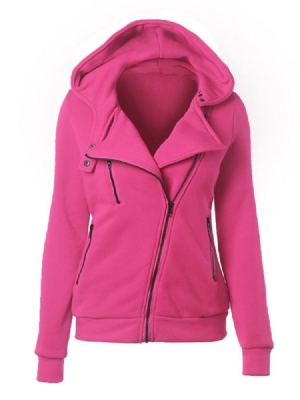 Patchwork Feminino Com Capuz Liso E Grosso Com Capuz