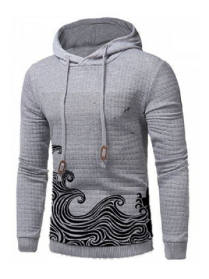 Pulôver Com Capuzes Slim Masculino