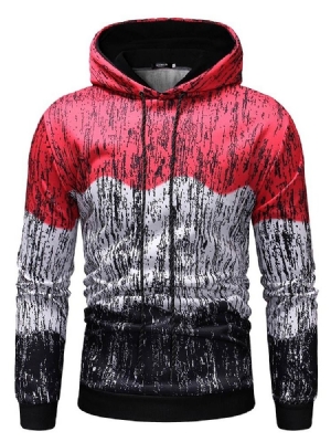 Pulôver De Lã Com Capuzes Casual Masculino