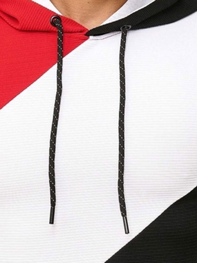 Pulôver De Lã Lisa Casual Com Capuz Masculino