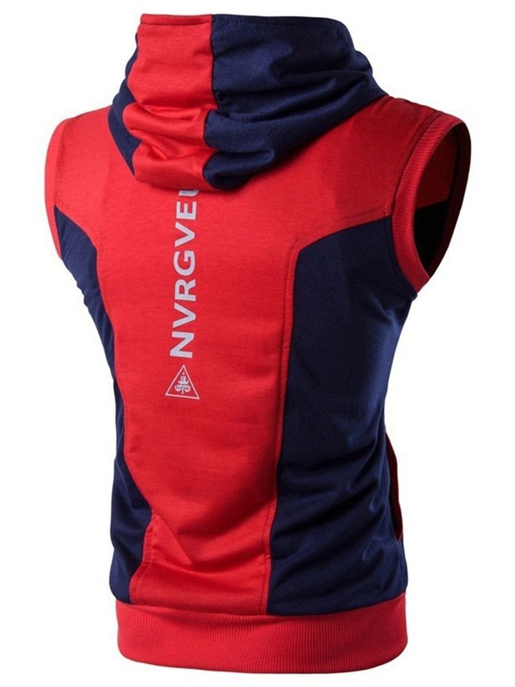Zíper Cardigan Zíper Meninos Com Capuzes Slim