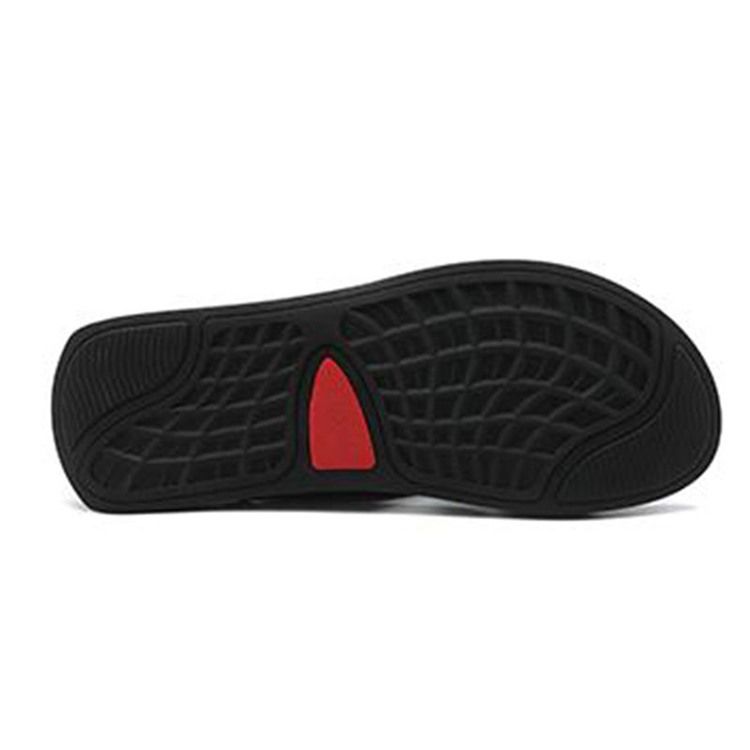 Chinelos Color Block Hollow Simples Masculino