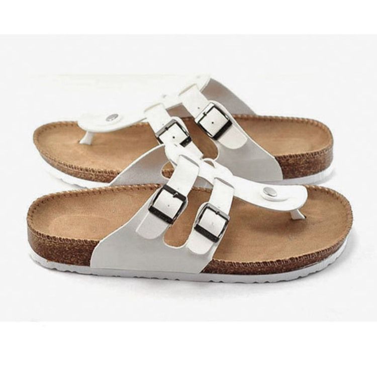 Chinelos Com Fivela De Verão Masculino