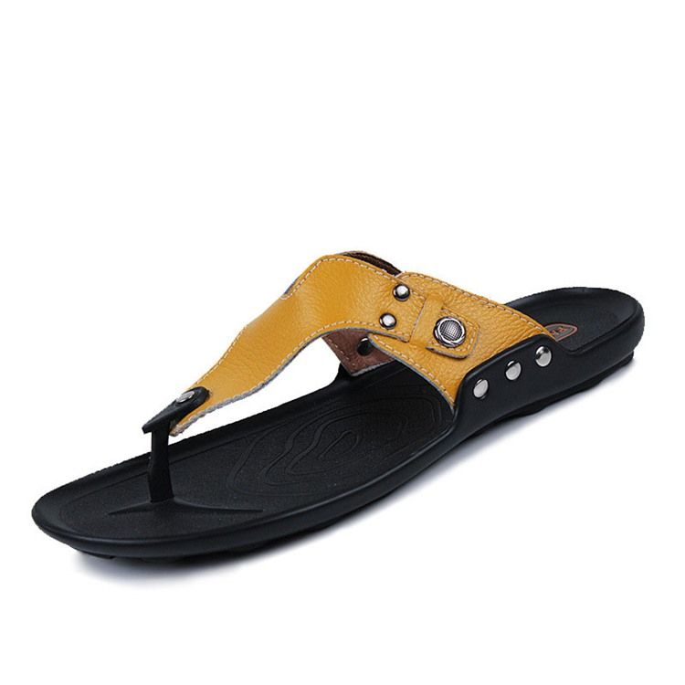 Chinelos Simples Color Block Masculino