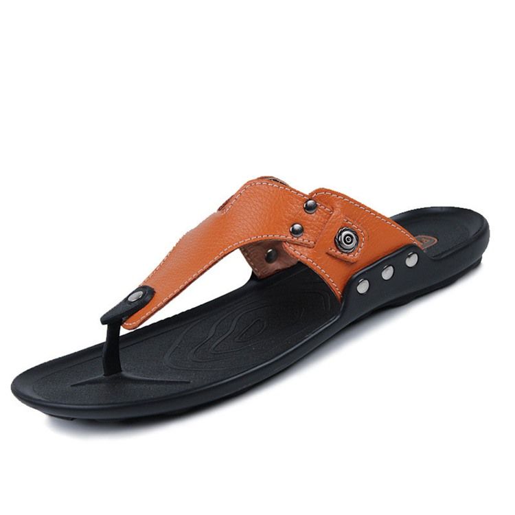 Chinelos Simples Color Block Masculino