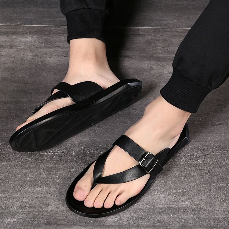 Chinelos Simples Masculino Simples Thong Verão