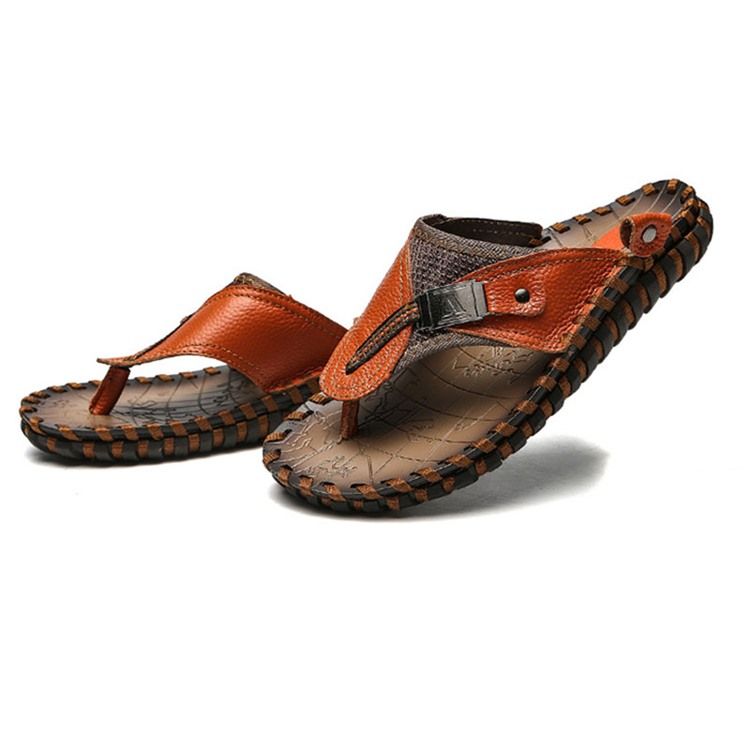 Chinelos De Verão De Linha Masculina