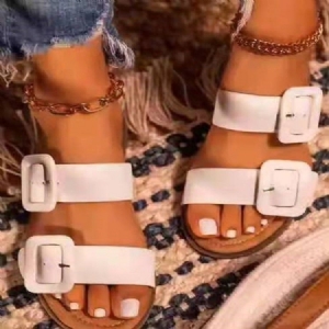 Flat Feminino Com Chinelos Flip-flop