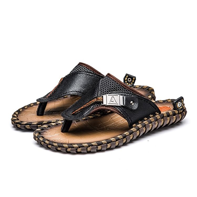 Pantufas De Pu Thong Slip-on Masculino