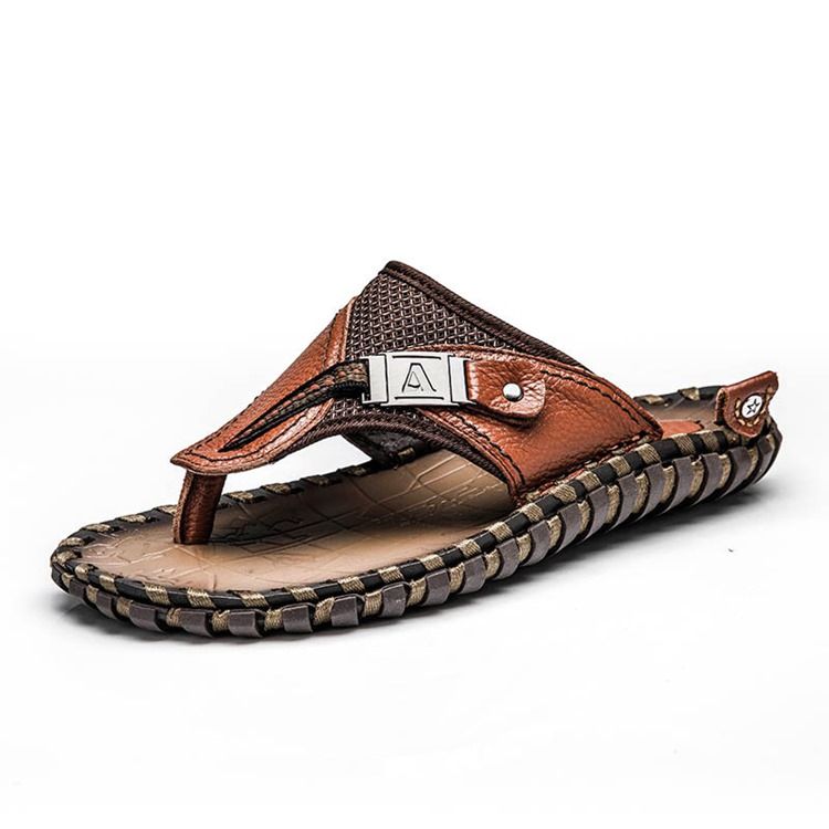 Pantufas De Pu Thong Slip-on Masculino