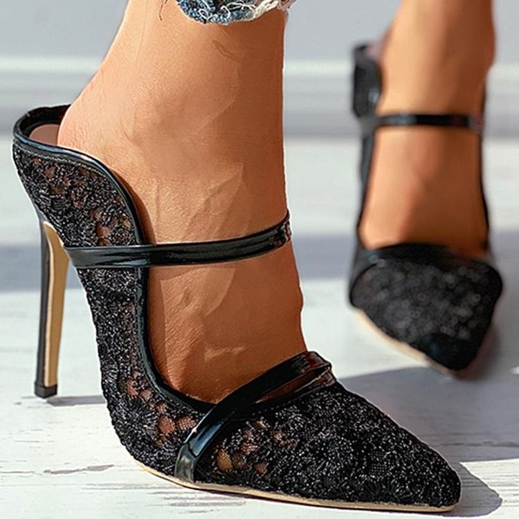 Sapatos Femininos De Salto Agulha Com Salto Alto E Salto Alto (5-8 cm)