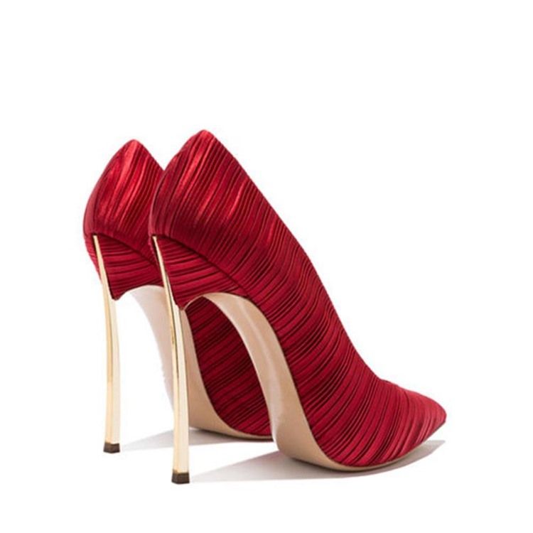 Sapatos De Formatura Femininos Com Salto Agulha E Salto Agulha De Tecido