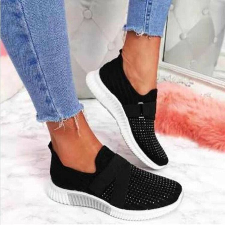 Tênis Feminino Com Strass Feminino