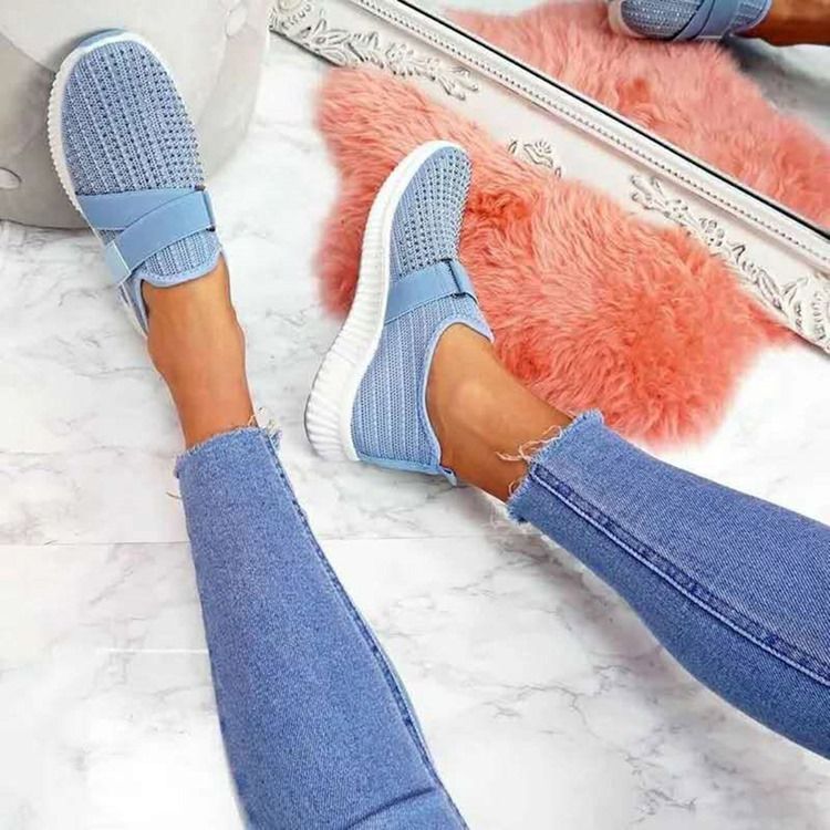 Tênis Feminino Com Strass Feminino