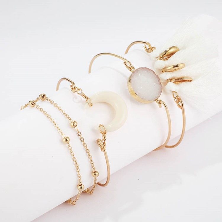 Braceletes Femininos De Natal Com E-plating Sweet