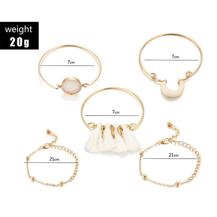 Braceletes Femininos De Natal Com E-plating Sweet