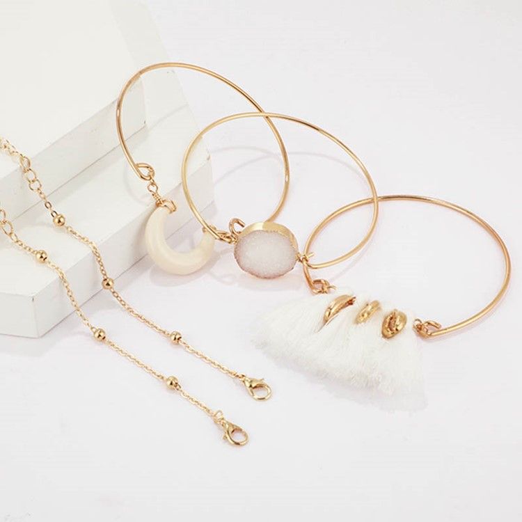 Braceletes Femininos De Natal Com E-plating Sweet