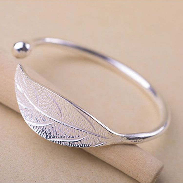 Braceletes De Moda De Folha Oca