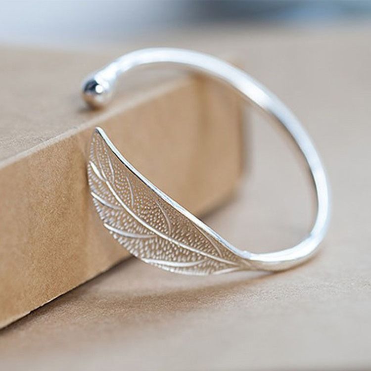 Braceletes De Moda De Folha Oca