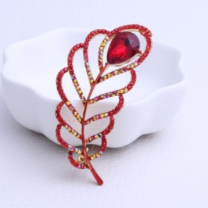 Broches De Cristal Vegetal